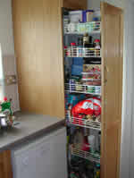 Kitchen tall cupboard