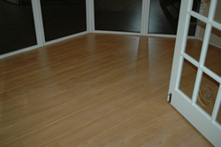 Finished laminate floor