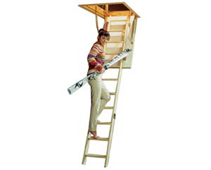 Wooden Loftladder